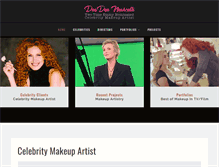 Tablet Screenshot of deedeemarcelli.com